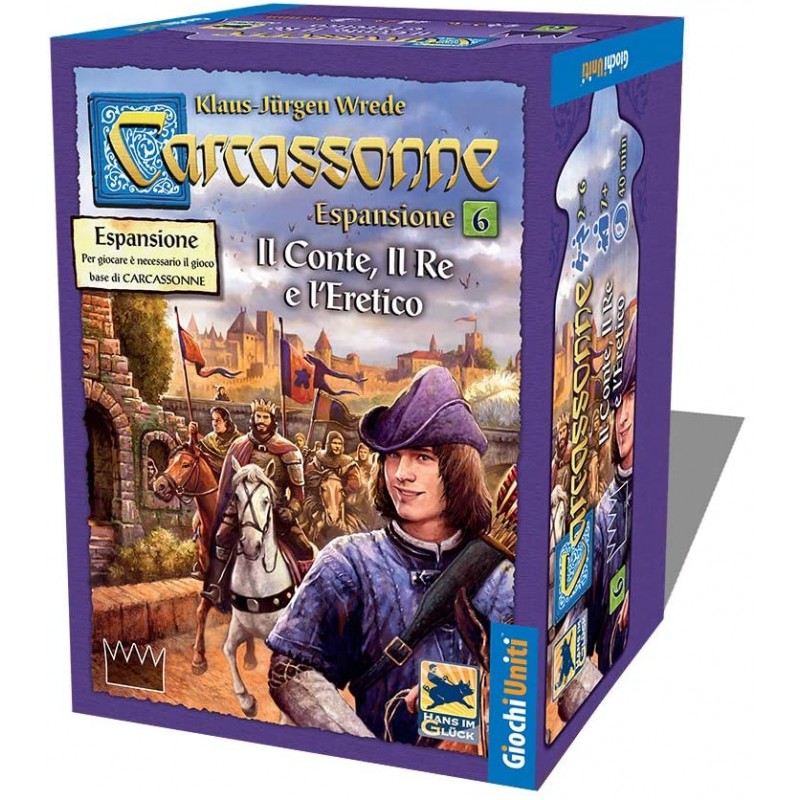 Design Classic 6 personaggi! Carcassonne Espansione-labirinto Extention 