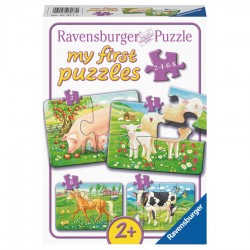 MY FIRST PUZZLES - ANIMALI