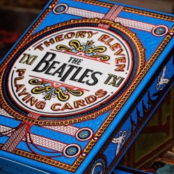 BEATLES PLAYING CARDS BLUE